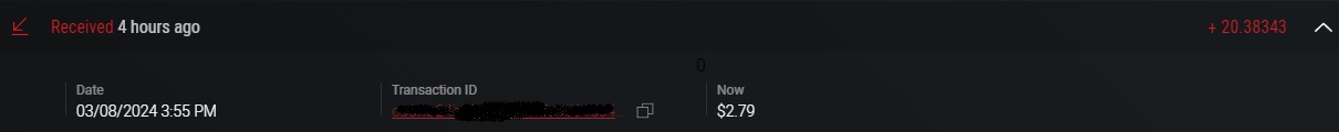 payment proof